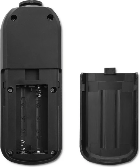 Merilec debeline barve Qoltec 50646, osvetljen LCD, 0–2000 μm, črn