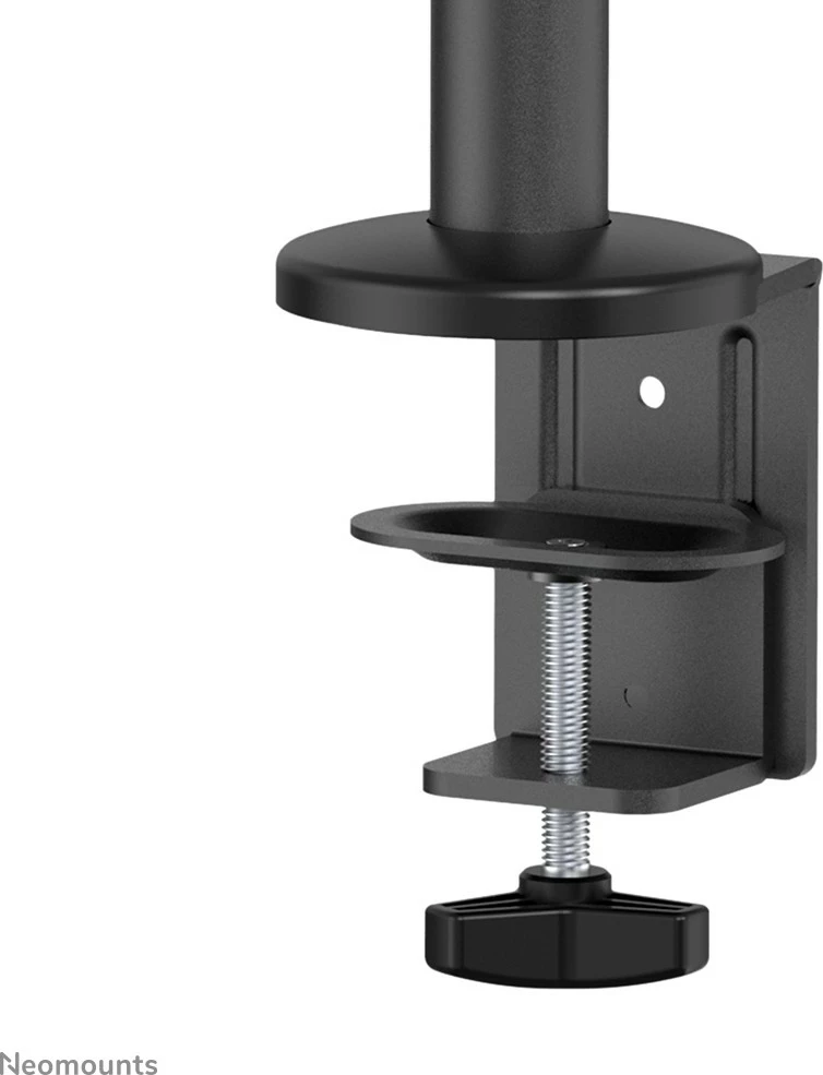 Nosilec za monitor 17–27", Neomounts DS60-425BL1, sponka/izrez, 8 kg, črn
