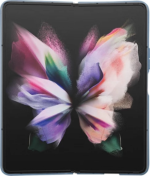Ovitek za telefon 4G Triangle Strass Guess za Samsung Galaxy Z Fold 5, moder