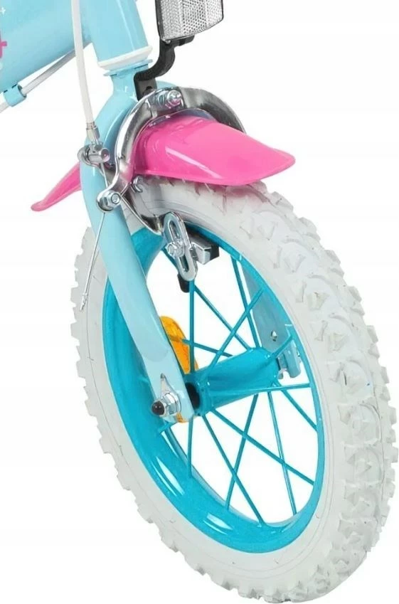 Otroška kolesa My Little Pony TOIMSA 12", 4 kolesa, roza/modra