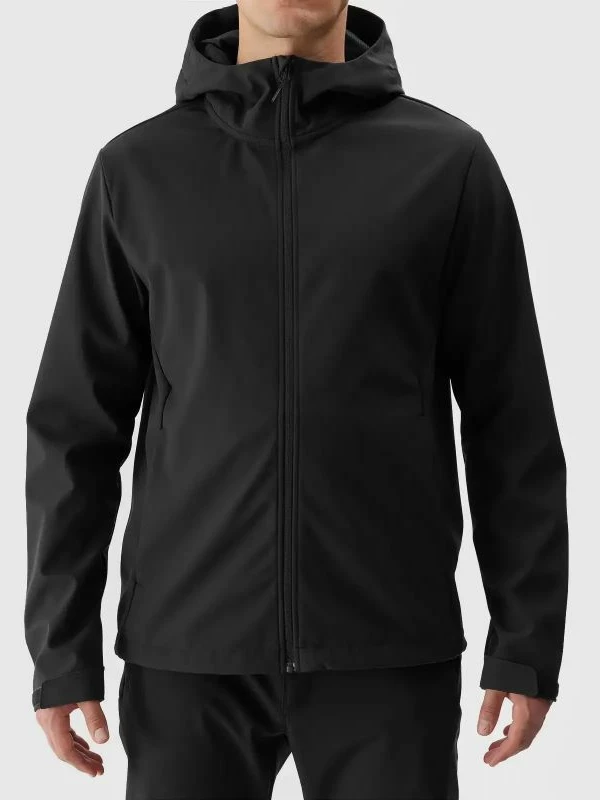 Softshell jakna 4F, črna