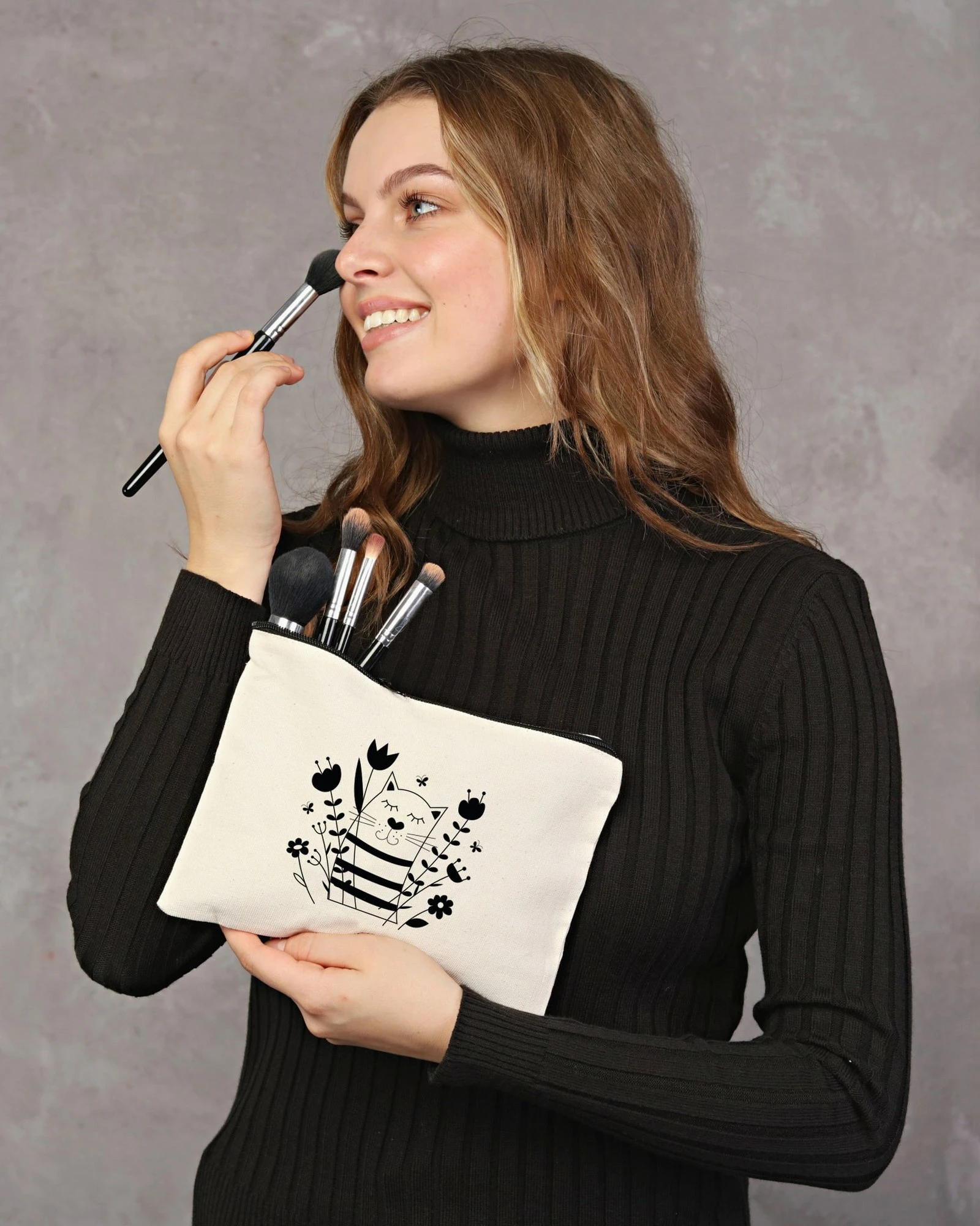 Kozmetična torbica, krem, 25 x 18 cm, Zoozie Bags 0664