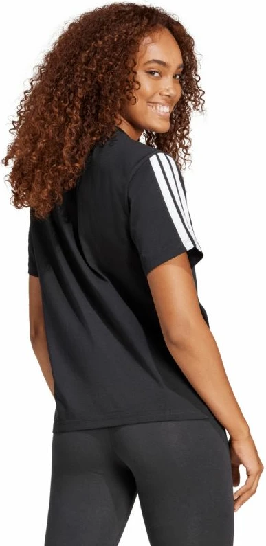 Majica Essentials 3-Stripes adidas, črna, ženska