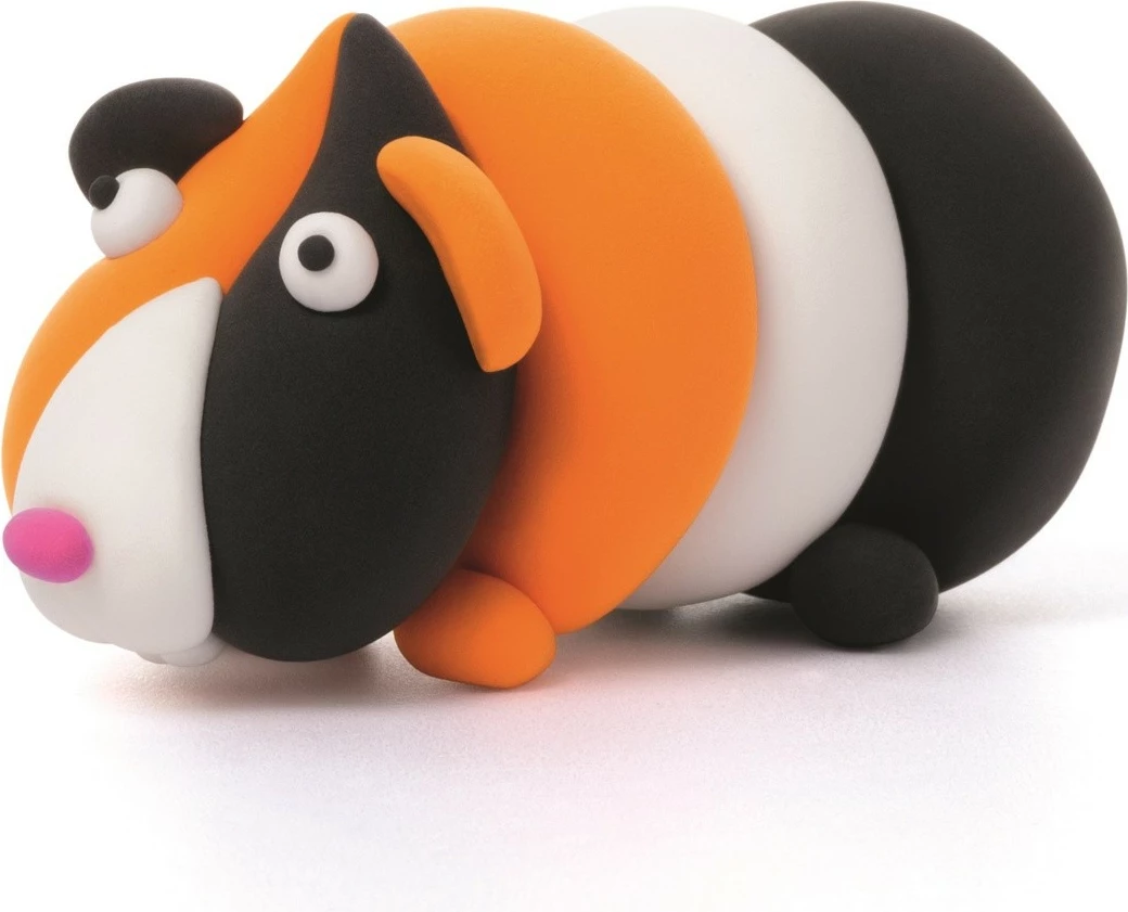 Set za modeliranje Fluffy Animals, Hey Clay, TM Toys HCL30114CEE, 4 barve