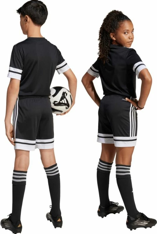 Kratke hlače za otroke adidas, črne