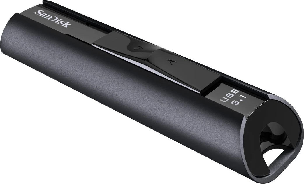 USB ključek SanDisk Extreme Pro 256 GB, črn