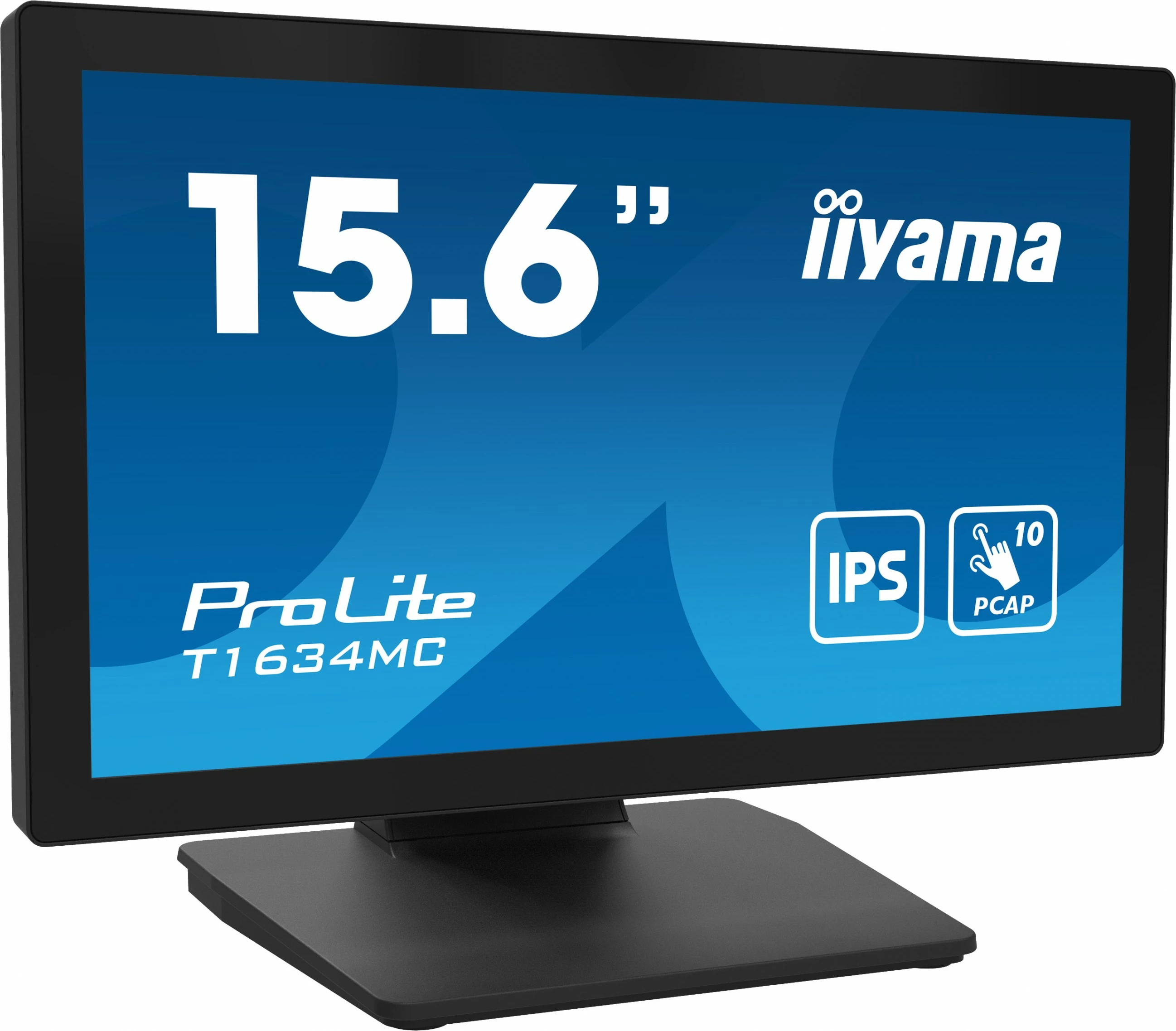 Zaslonski monitor z dotikom iiyama ProLite T1634MC-B1S, 15,6", Full HD, LED, črn