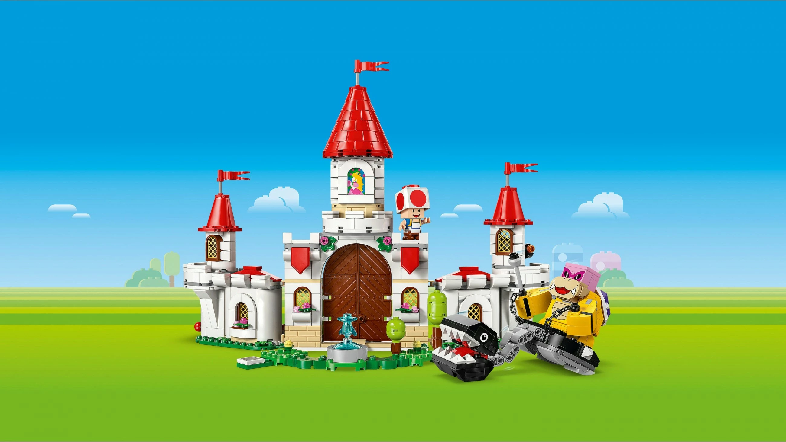 Set za sestavljanje Super Mario 71435, obračun z Royem, večbarven