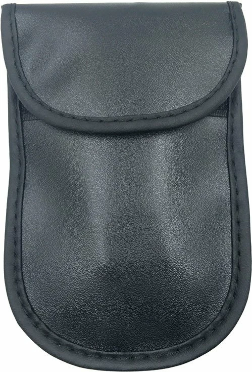 Zaščitni ovitek proti kraji za avtomobilske ključe Hurtel, Faraday škatla, 14x10 cm, črn