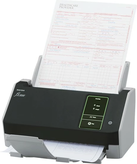 Skaner zložljiv Ricoh fi-8040, 210 x 297 mm, 600 x 600 DPI, 24 bit, 8 bit, 40 ppm, 80 ipm