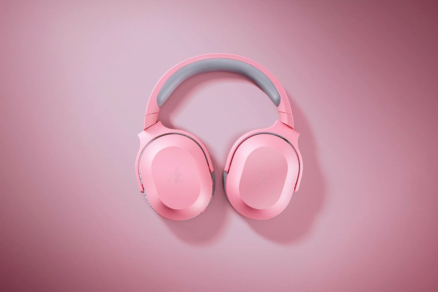 Gaming slušalke z odstranljivim mikrofonom, Razer Barracuda X, brezžične/USB Type-C, roza