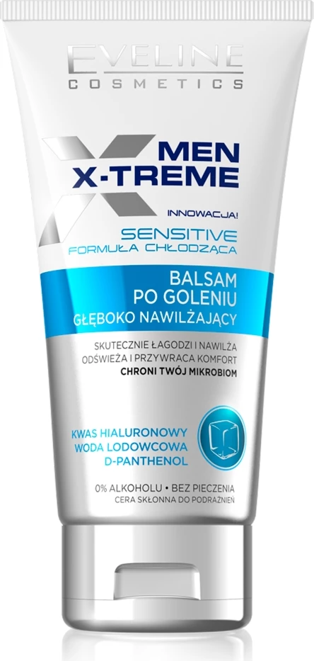 Po britju balzam za moške Eveline Cosmetics Men X-Treme Sensitive Deep Hydrating, 150 ml