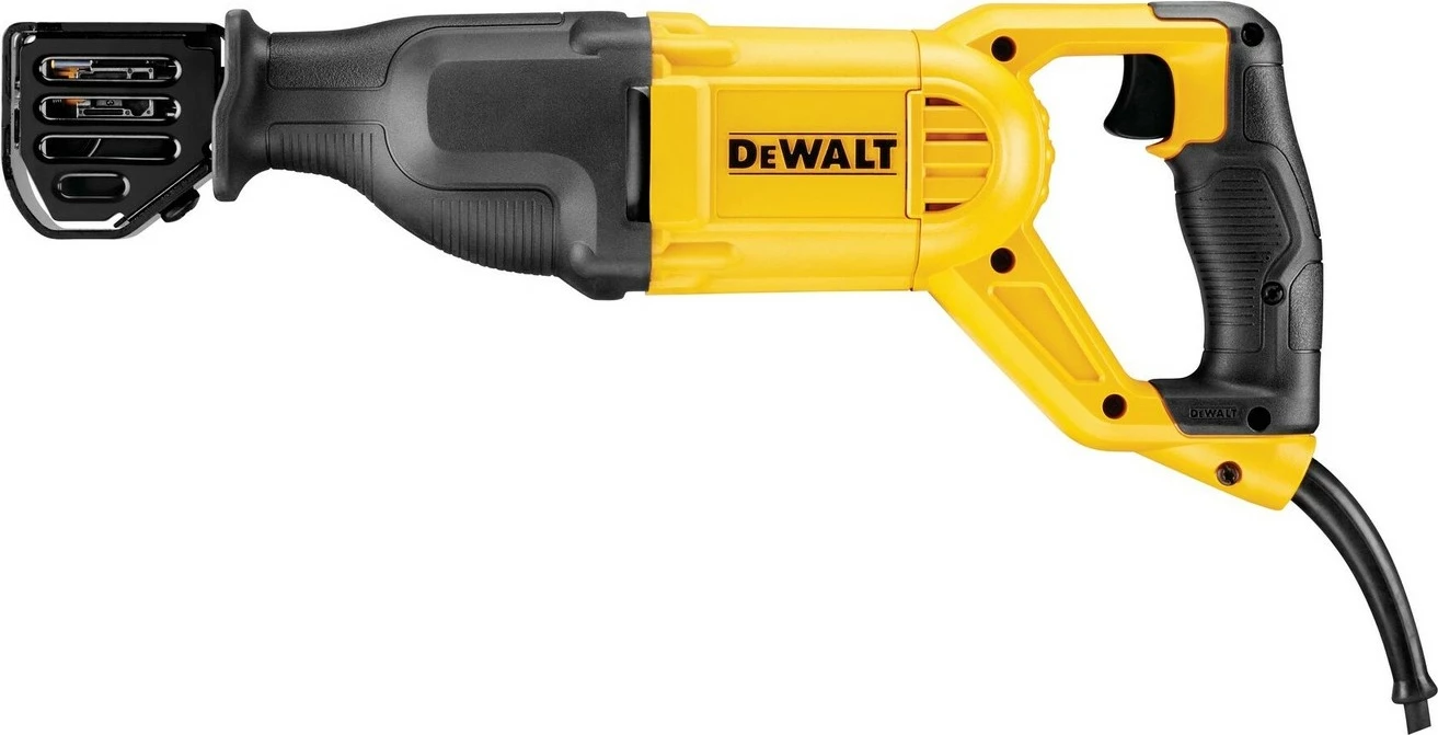Sabljasta žaga DeWALT DWE305PK-QS, 1100 W, 2800 ud/min, 10 cm, rumeno/črna