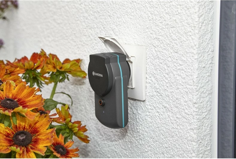 Pametni napajalni adapter za zunanjo uporabo GARDENA smart Power Adapter, 3 kosi, zeleno-siv