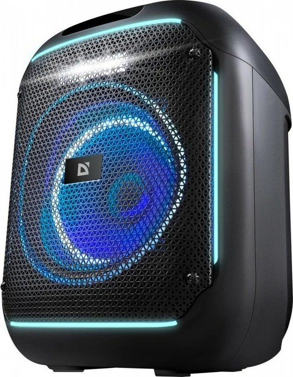 Prenosni zvočnik Defender Boomer, 65 W, Bluetooth, LED, črn