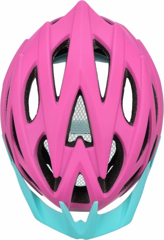 Kolesarska čelada za ženske, Meteor, rožnata