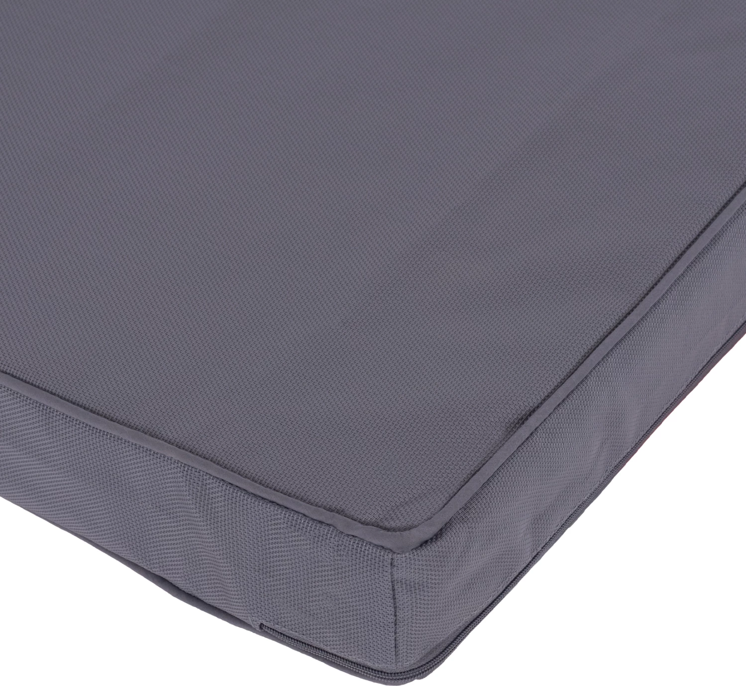 Blazina za ležalnik FH11237.30T iz tekstilena siva 194(114+1+73)x72x11Hcm