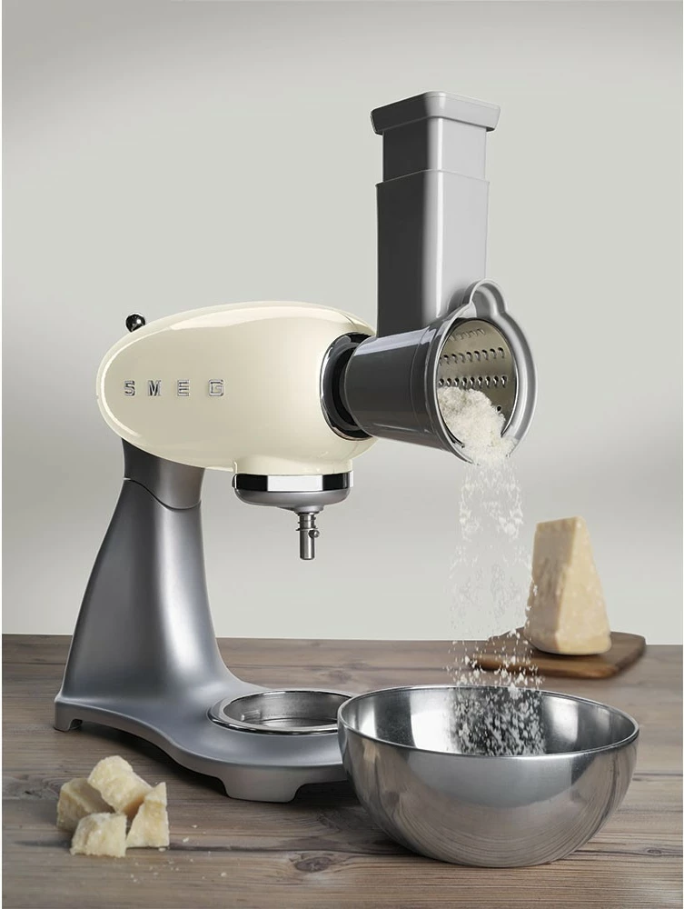 Set za rezanje zelenjave, SMEG SMSG01, za SMF01/02/03/13, inox, siva