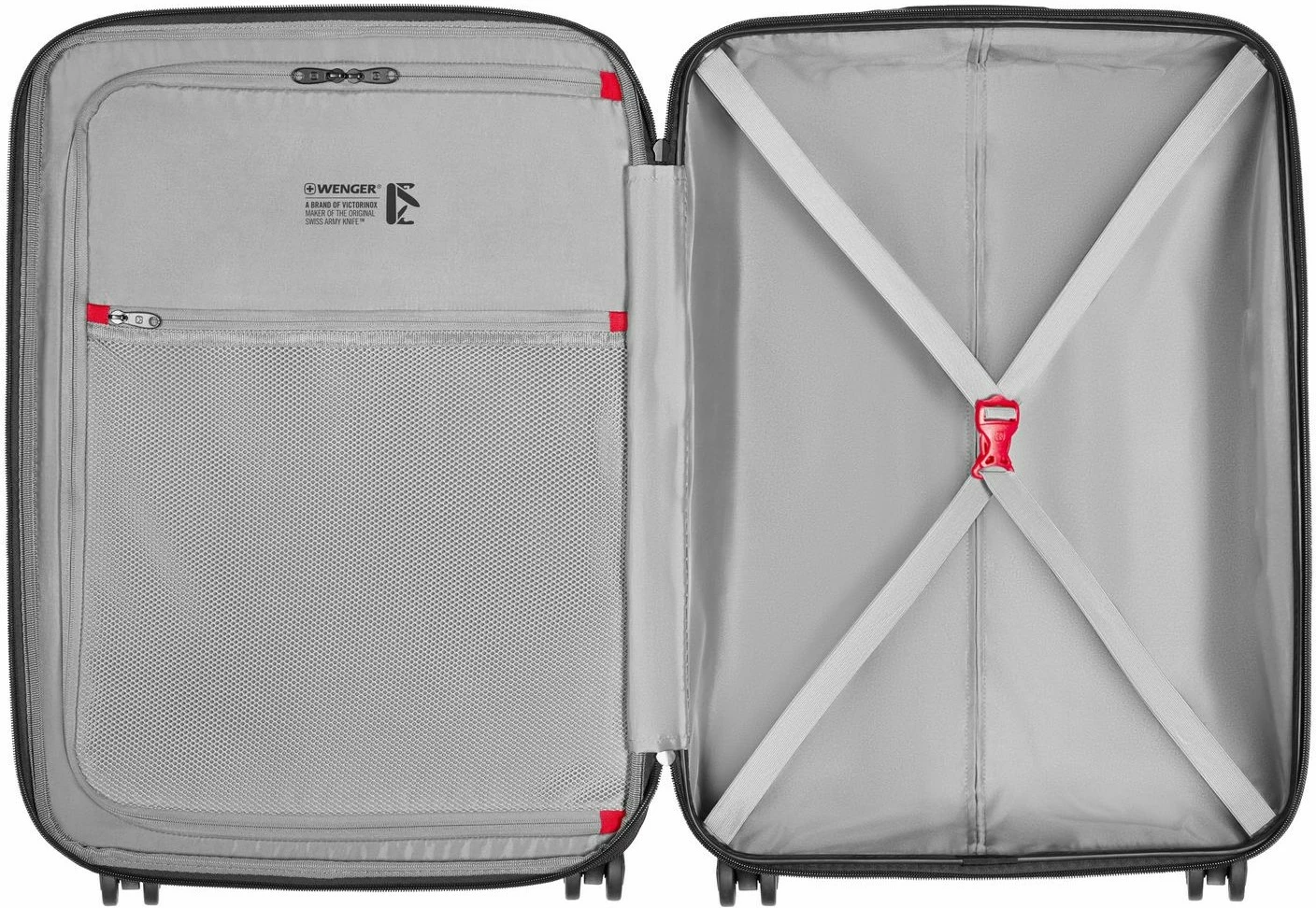 Srednji potovalni kovček Wenger Prymo, črn