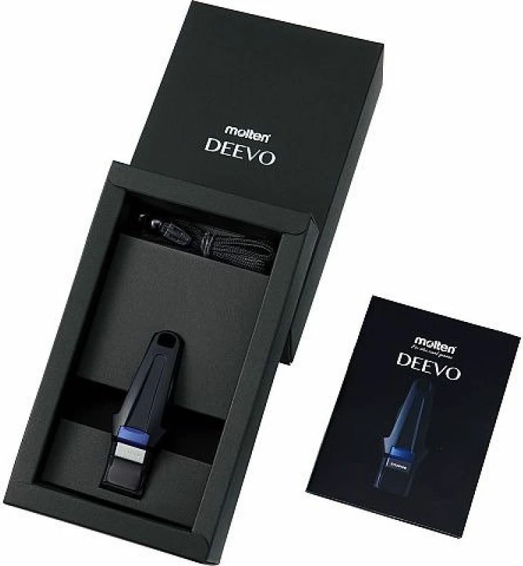 Profesionalen žvižgavec za sodnike Molten Deevo RA0100-K, črn