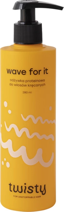 Proteinski balzam za kodraste lase Twisty Wave For It, 280 ml