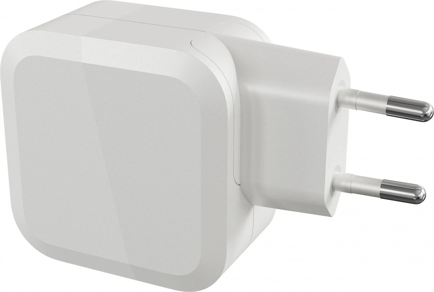 USB-C/A polnilec Green Cell GaN, 2x USB-C, 1x USB-A, 65W, bel