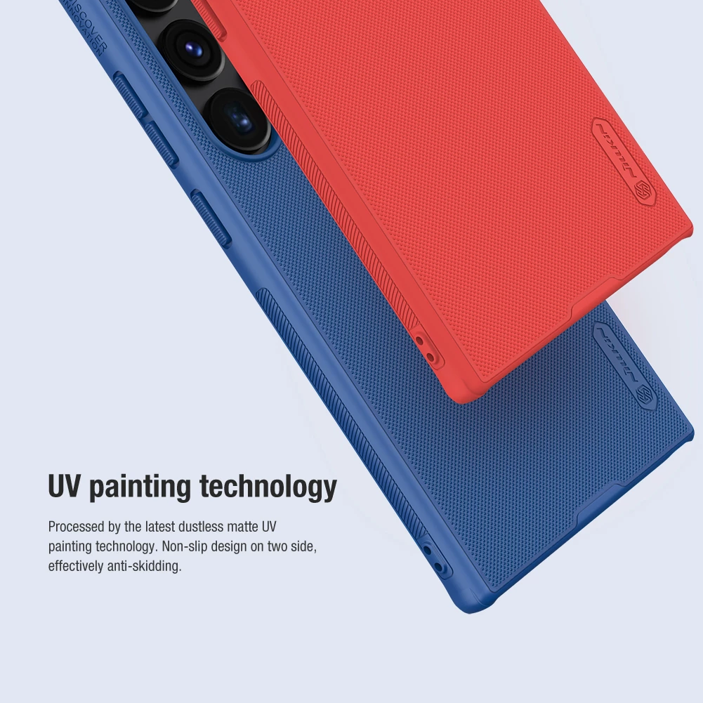 Zaščitna prevleka Super Frosted Shield Pro za Samsung Galaxy S24 Ultra, Nillkin, modra