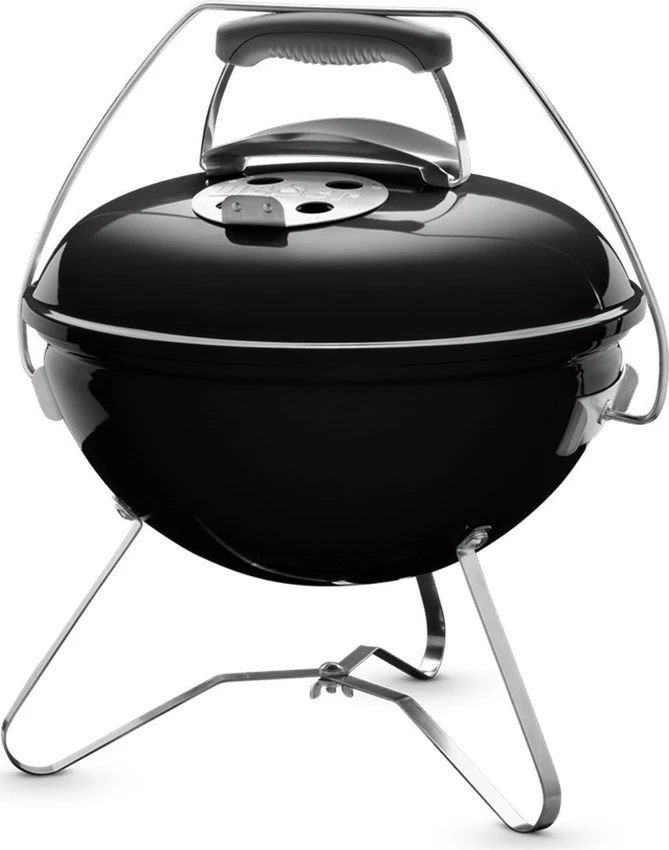 Premijski žar na oglje 37 cm, Weber Smokey Joe, črn