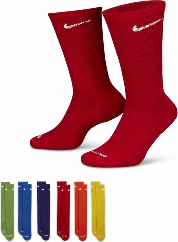 Večbarvne unisex nogavice Nike