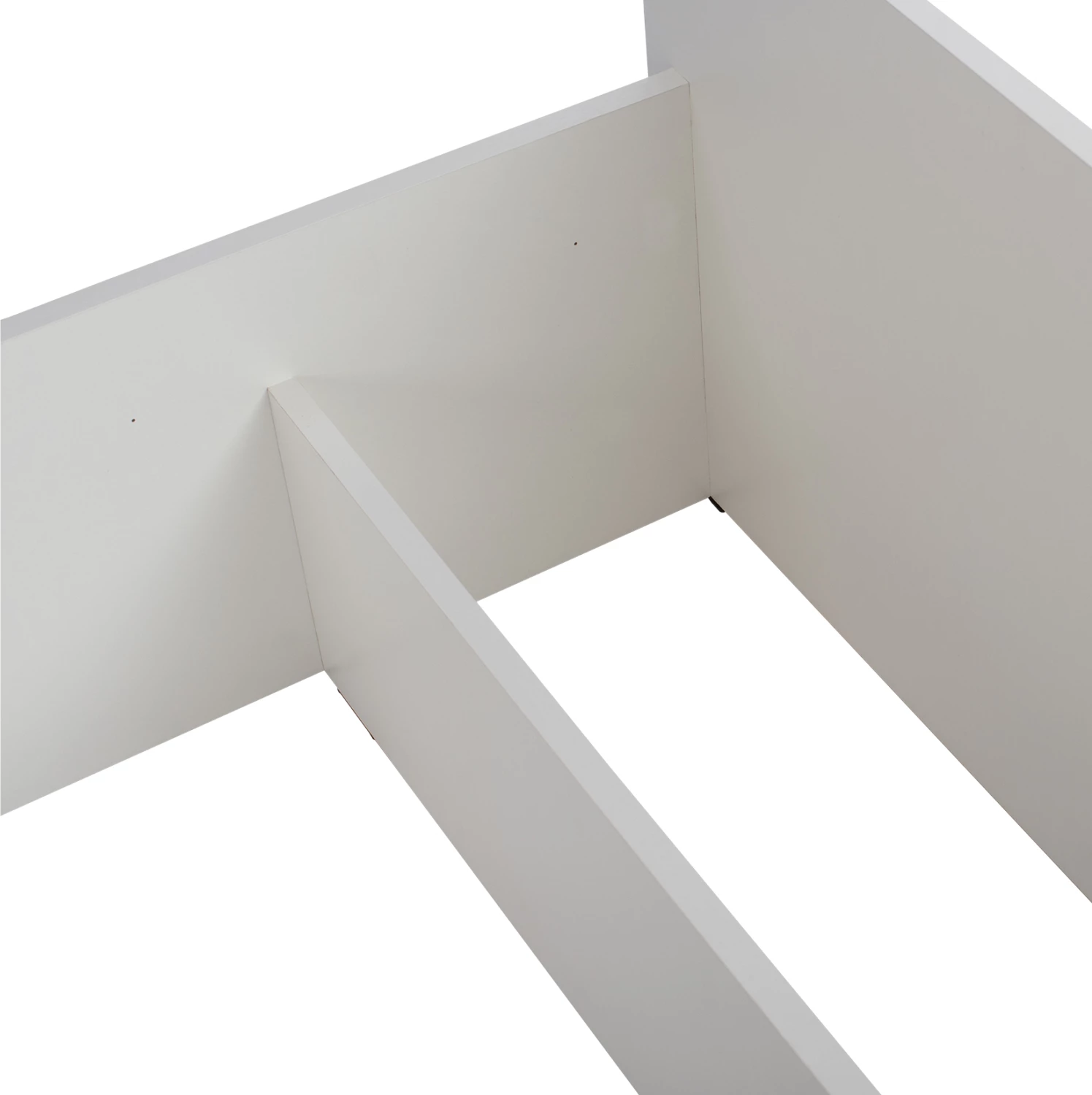 Melaminska postelja za vzmetnico 90x200 cm. Bela FH2433.03
