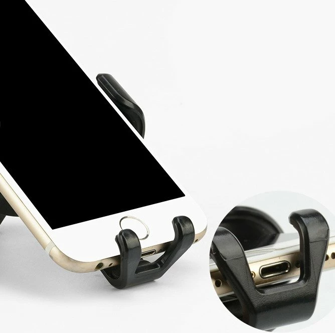 Nosilec za telefon za avto, za rešetko prezračevanja Hurtel H01, črn