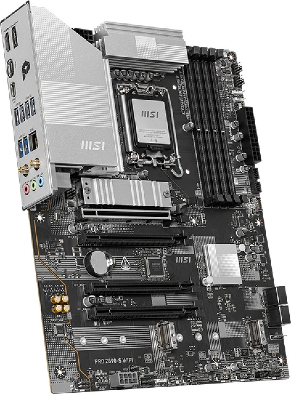 Plošča ame MSI PRO Z890-S WIFI, Intel, LGA 1851, 256 GB, črna