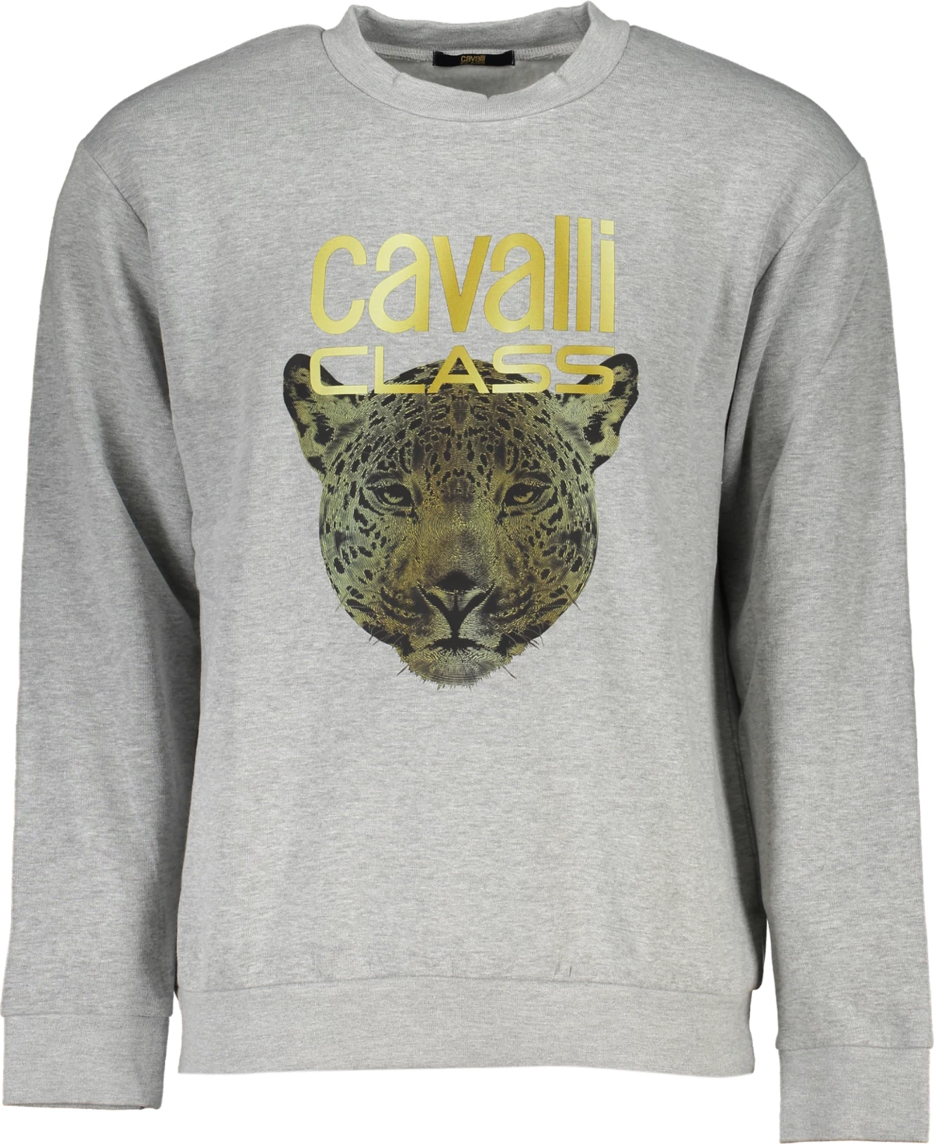 Pulover za moške Cavalli Class, siv