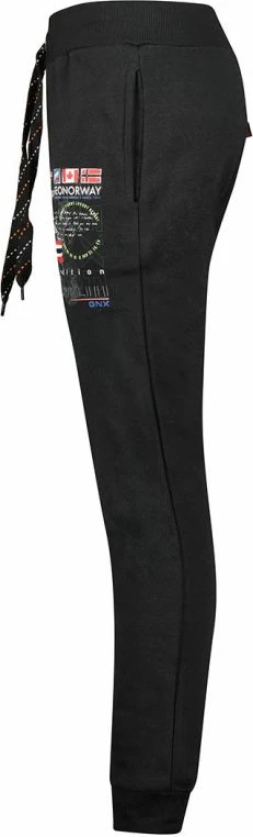 Udobne pantalone Geographical Norway za moške, črne