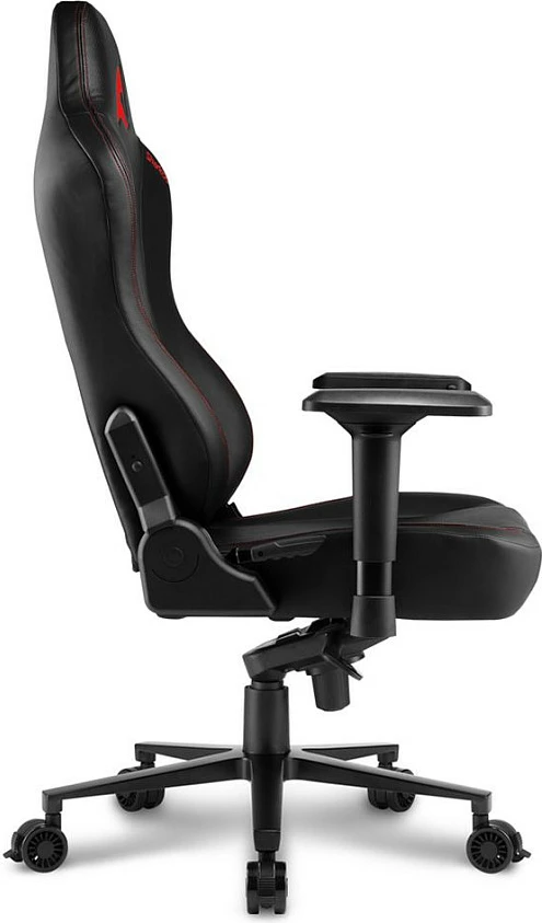 Ergonomski gaming stol Sharkoon SKILLER SGS40 aTTax Sonderedition, črno/rdeč