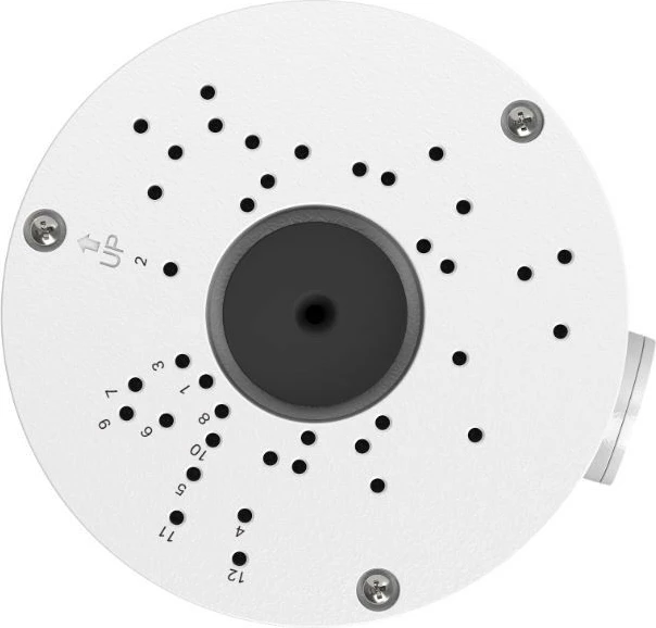 Konektorna škatla za omrežne kamere VIGI VJB-300, alumin, bela