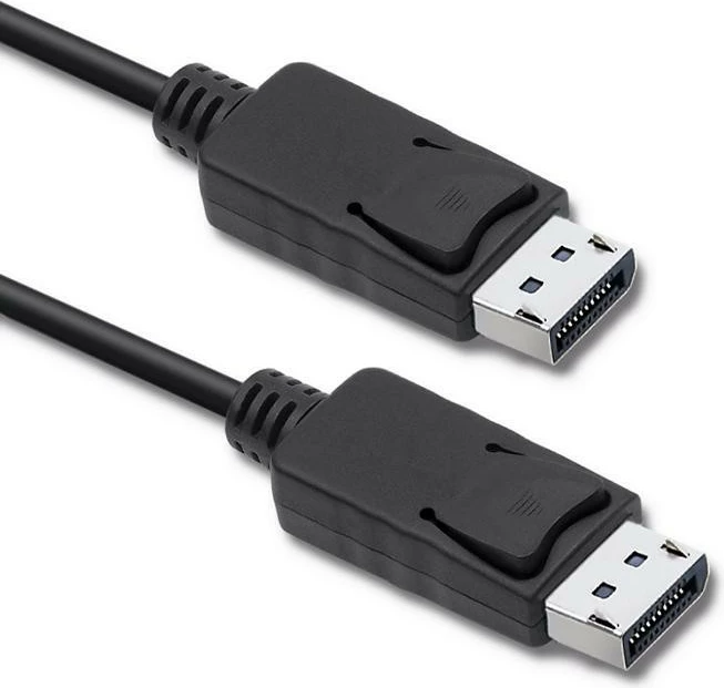 DisplayPort kabel Qoltec 50373, 2 m, v1.2, črn