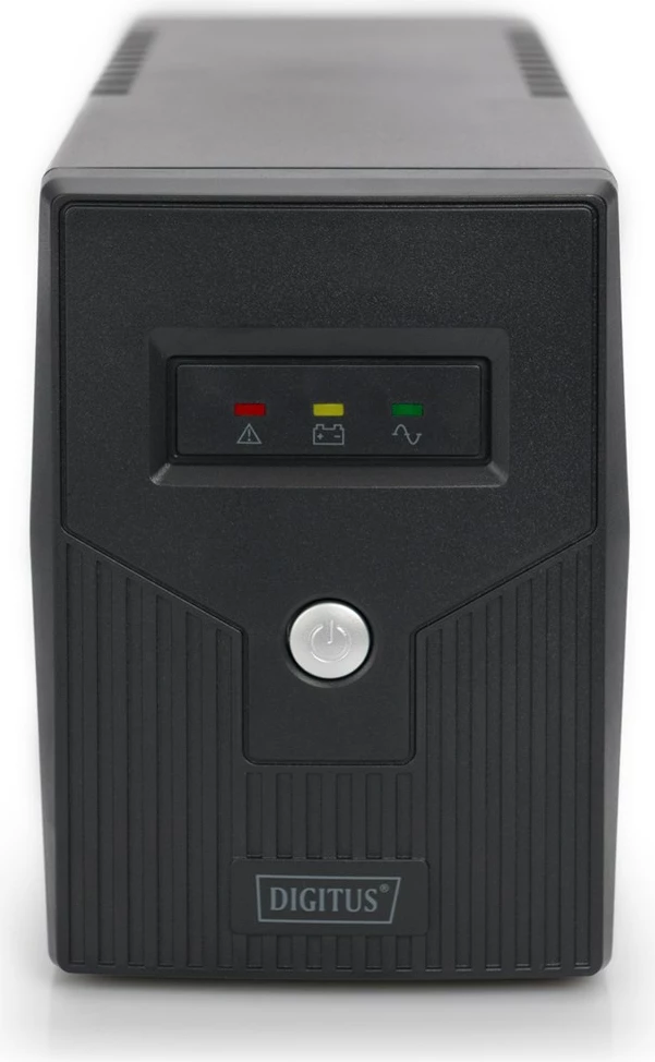 Neprekinjeno napajanje 600 VA/360 W, 2 AC izhoda, DIGITUS DN-170063-B, črno