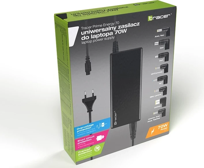 Univerzalni adapter Prime Energy Tracer 70W