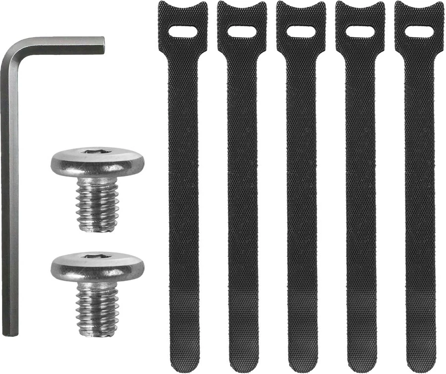 Organizator kablov pod mizo Maclean MC-105 W, jeklo, bel