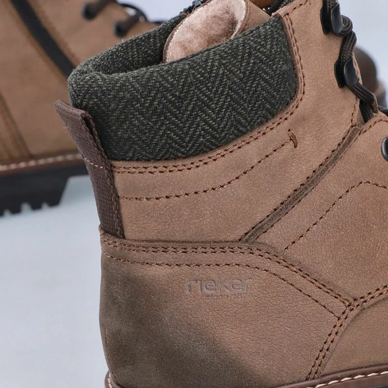 Zimske čizme Rieker za moške, rjave