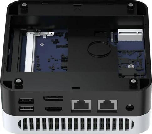 Mini računalnik CHUWI LarkBox X, Intel N N100, 12 GB RAM, 512 GB SSD, bel