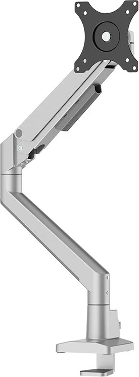 Krmilni nosilec za monitor Neomounts DS70-250SL1, s sponko/prek vstavka, 9 kg, 17–35", srebrn