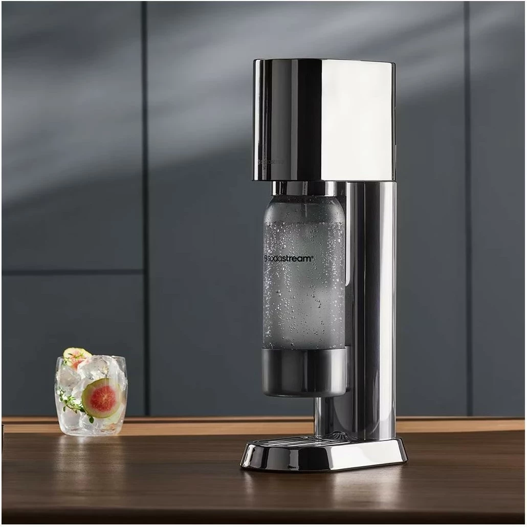 Saturator za gaziranje vode Enso, Sodastream, srebrn