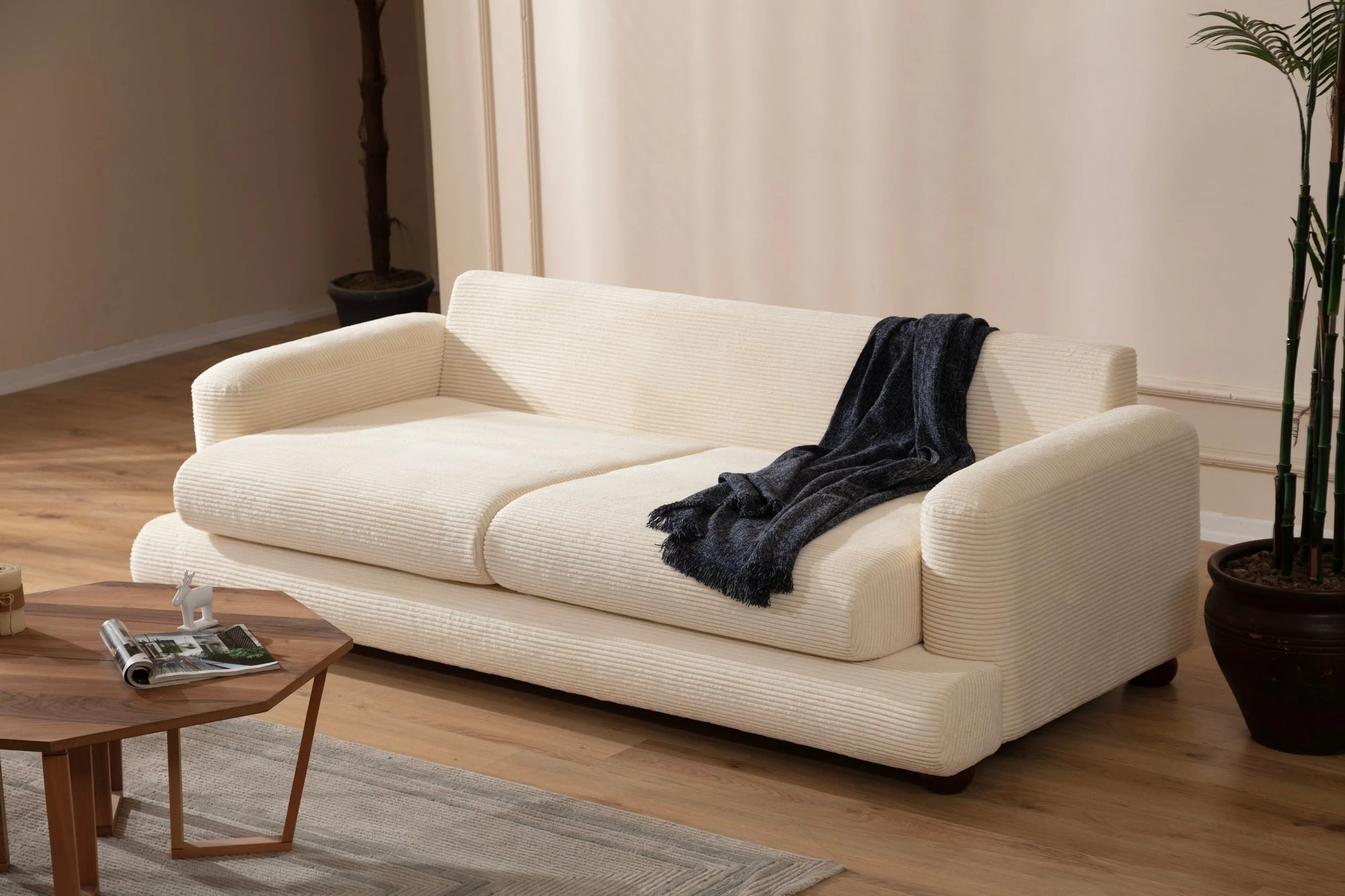 Dvosed 2-sedežen Atelier del Sofa River, bež