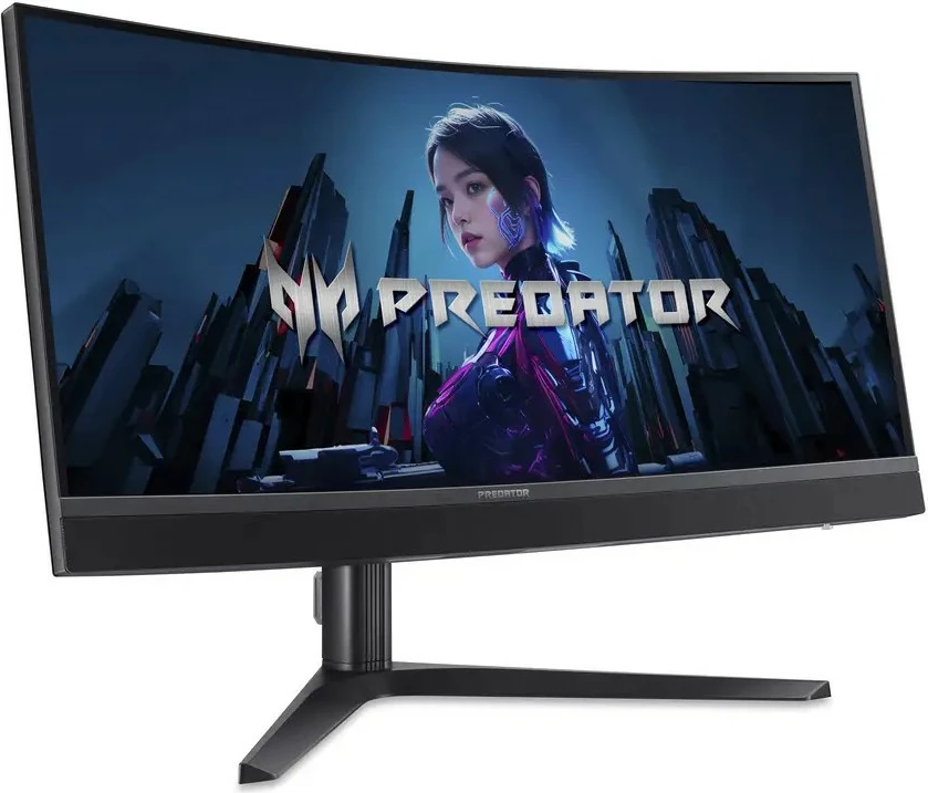34" UltraWide Quad HD igralni monitor Acer Predator X34V3bmiiphuzx, črn