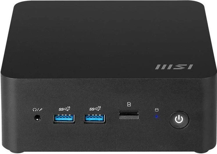 Mini računalnik MSI Cubi NUC 1MG-263EU, Intel Core i5 120U, 16 GB RAM, 512 GB SSD, Windows 11 Pro, Wi‑Fi/BT, Thunderbolt 4, črn