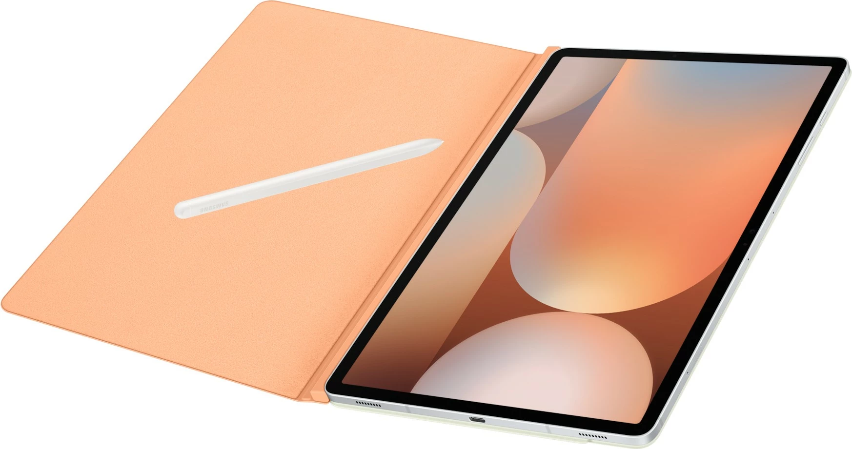 Folio ovitek za Samsung Galaxy Tab S10+, S9+, S9 FE+, oranžen