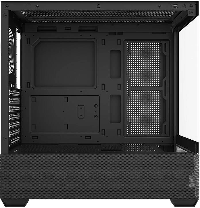 Ohišje Darkflash DS900 AIR, Middle Tower, ATX/M-ATX/ITX, kaljeno steklo, črno