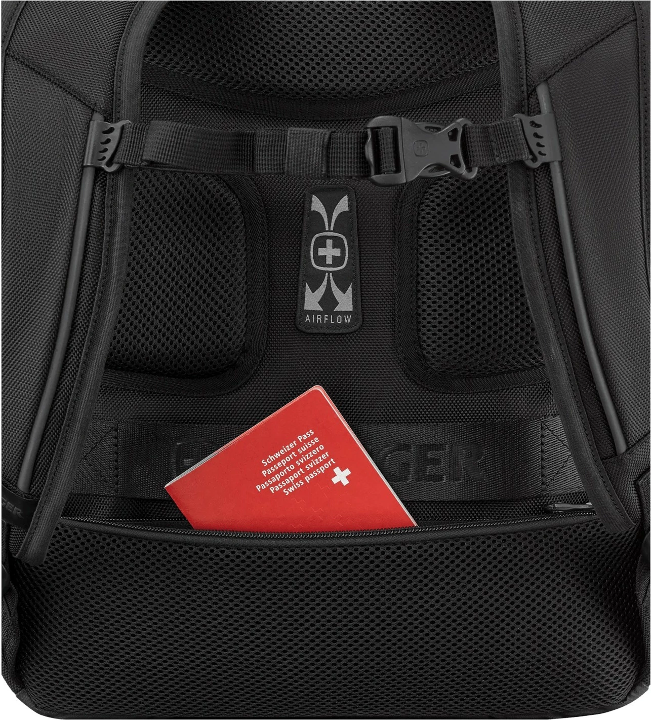 Nahrbtnik za prenosnik 40,64 cm (16'') Wenger Legacy Black Series, črn